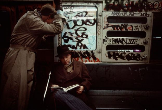 Нью-Йоркская подземка в 1980х. © Кристофер Моррис